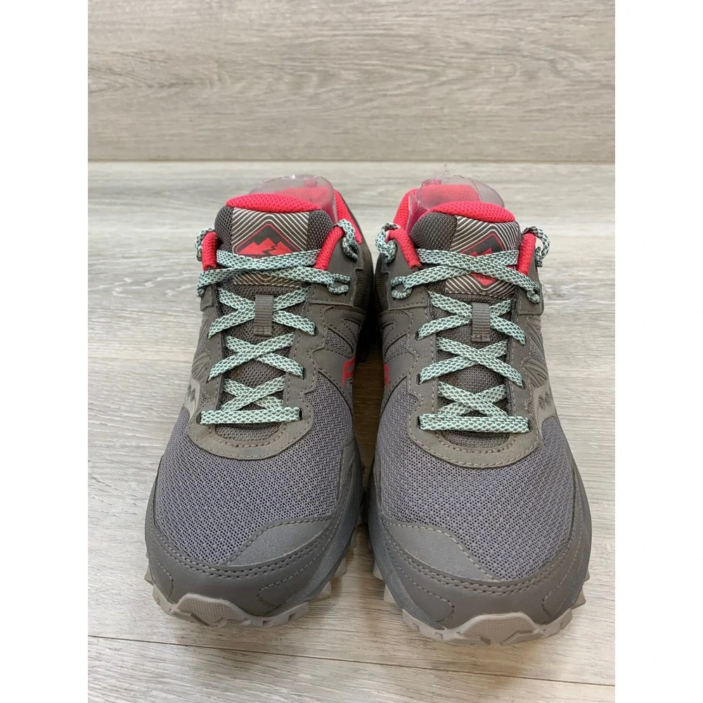 Saucony Excursion Women's 8.5 W Trail Running Shoes Grey Pink Athletic Shoes